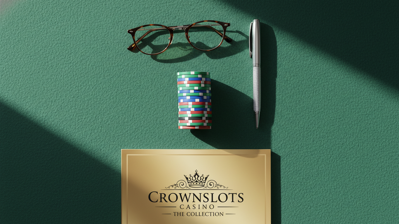 Golden crown slots logo